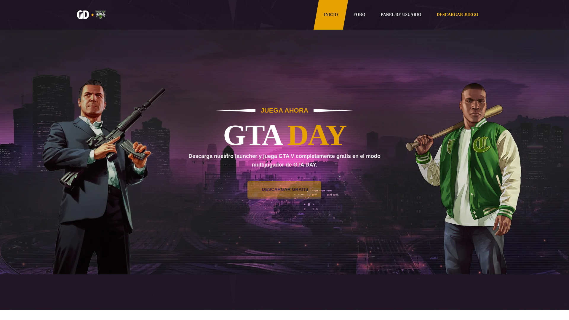 website screenshot of https://www.gtaday.com/r.php