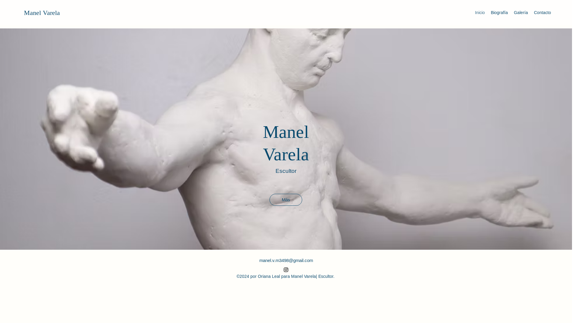 website screenshot of https://manelvarela.com/