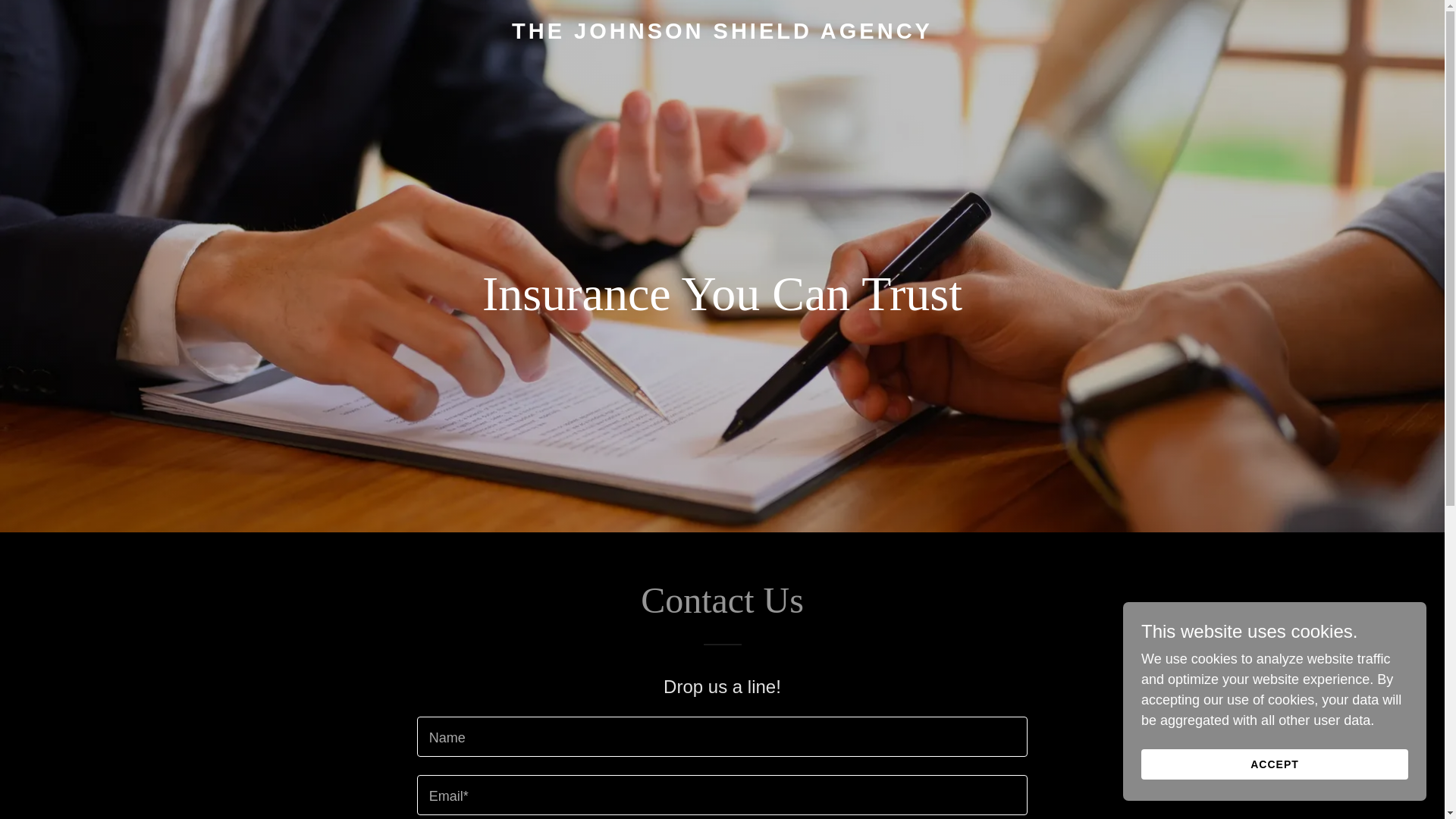 website screenshot of https://insuranceianjohnson.com/