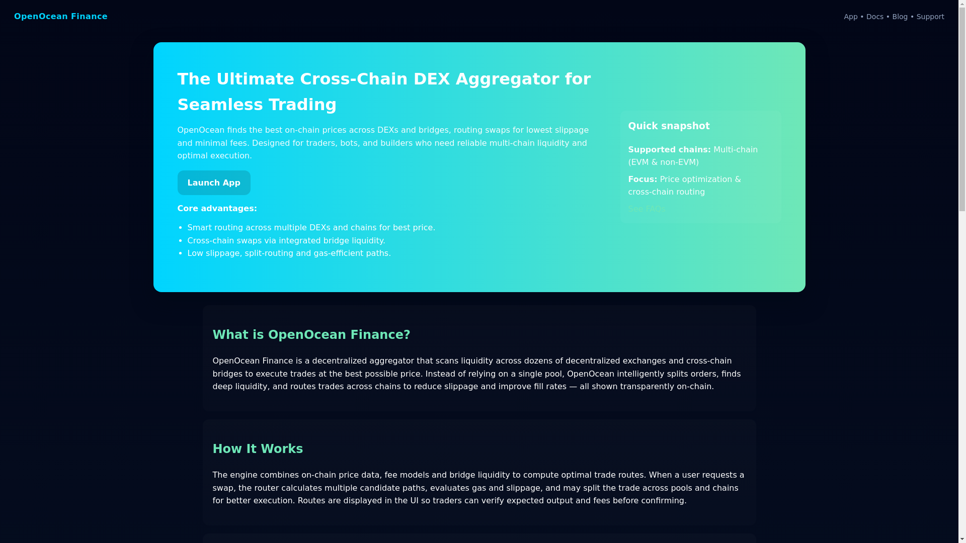 website screenshot of https://openocan-finance-us-en.pages.dev/