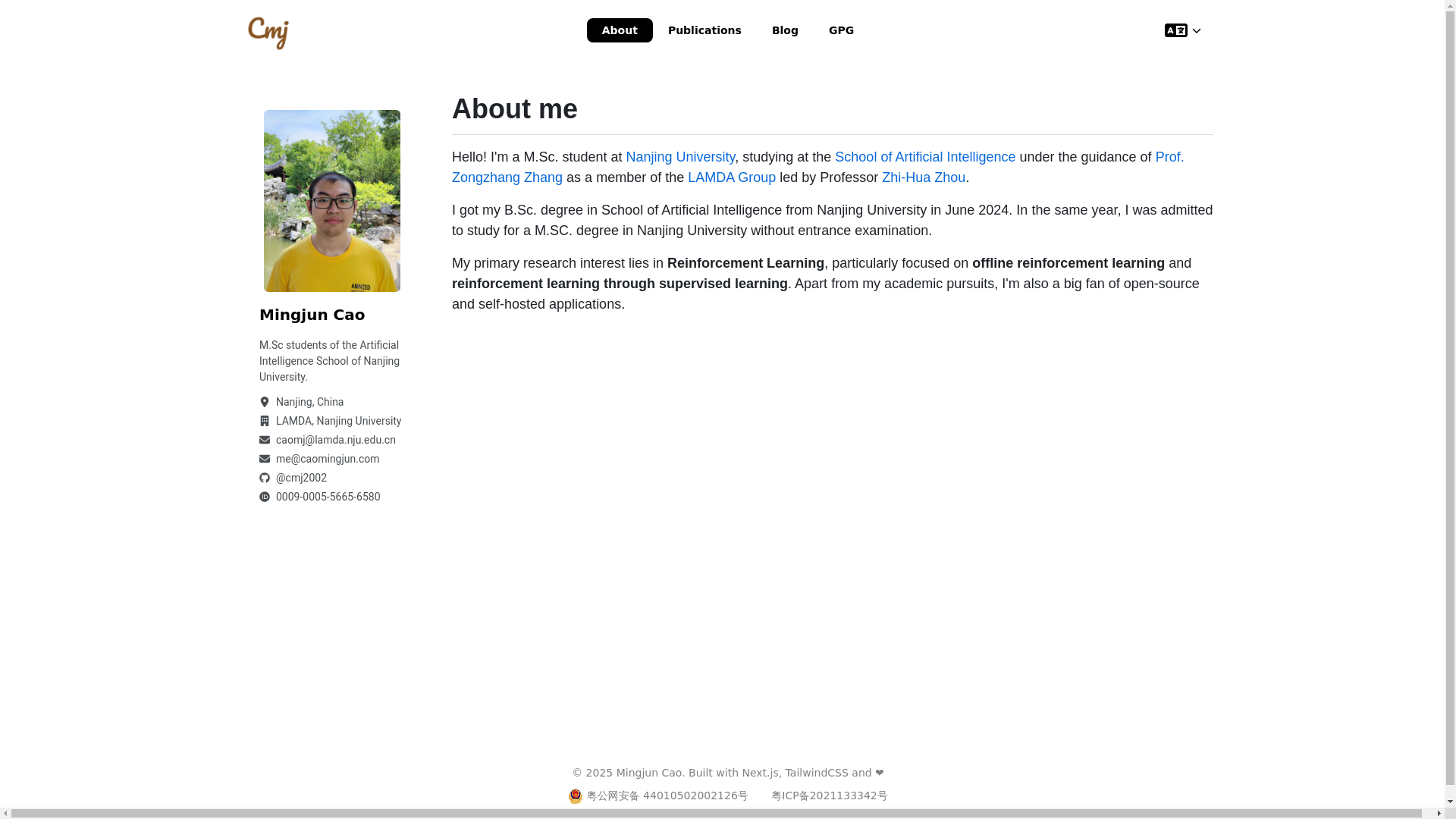 website screenshot of https://mainpage-c7p.pages.dev/