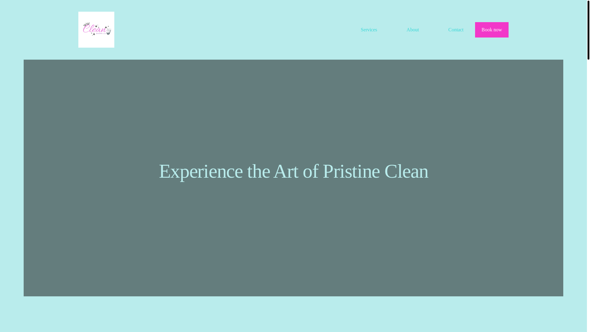 website screenshot of https://getcleanqueens.com/