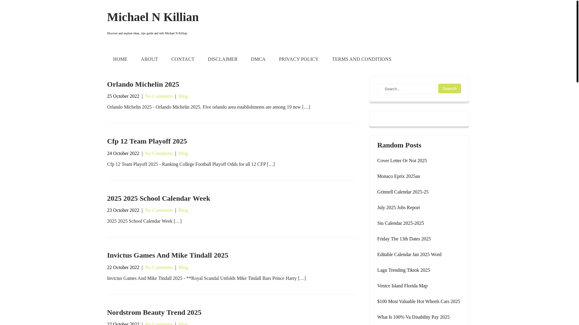 website screenshot of https://michaelnkillianf.pages.dev/