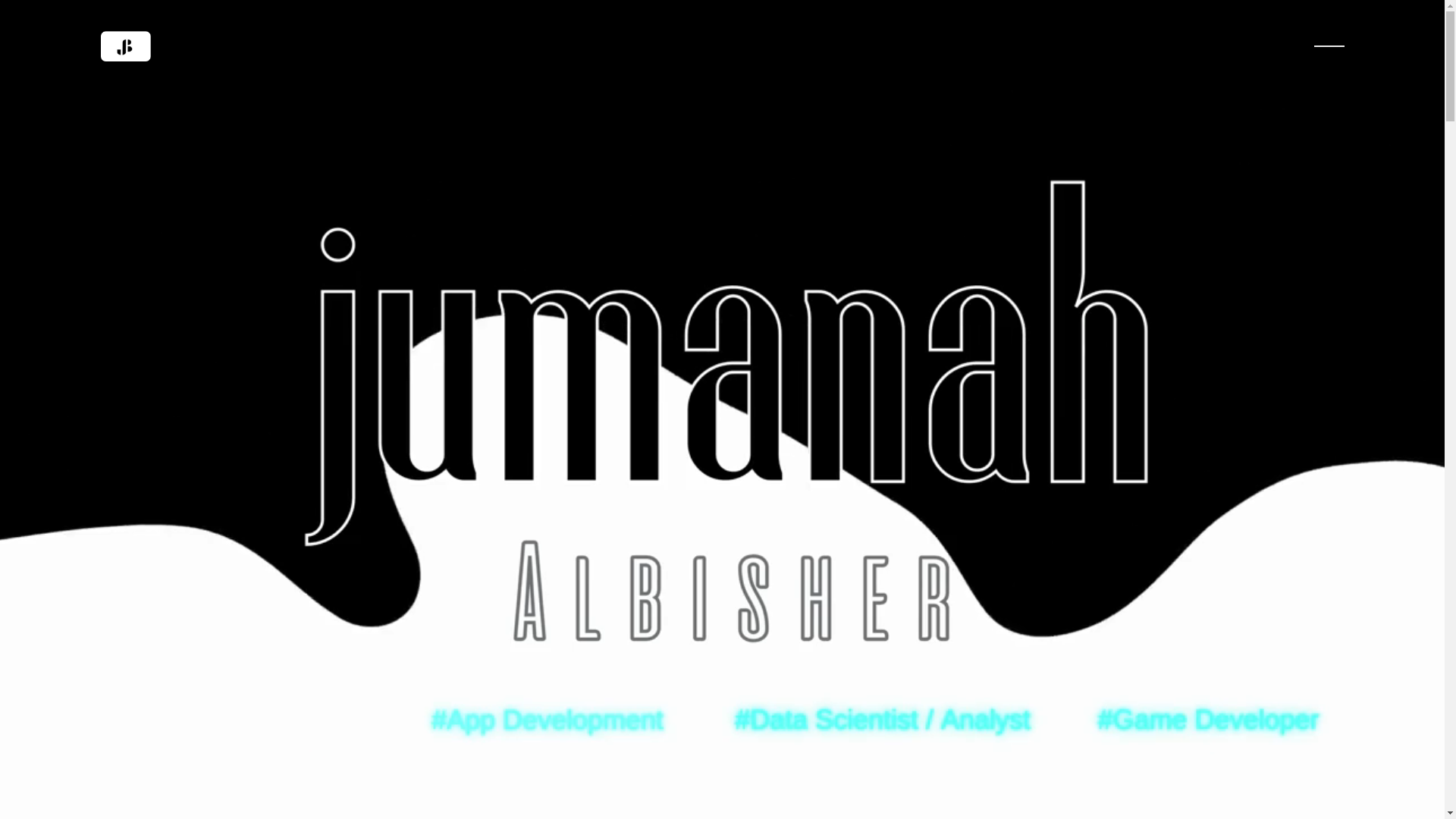 website screenshot of https://jumanahalbisher.com/