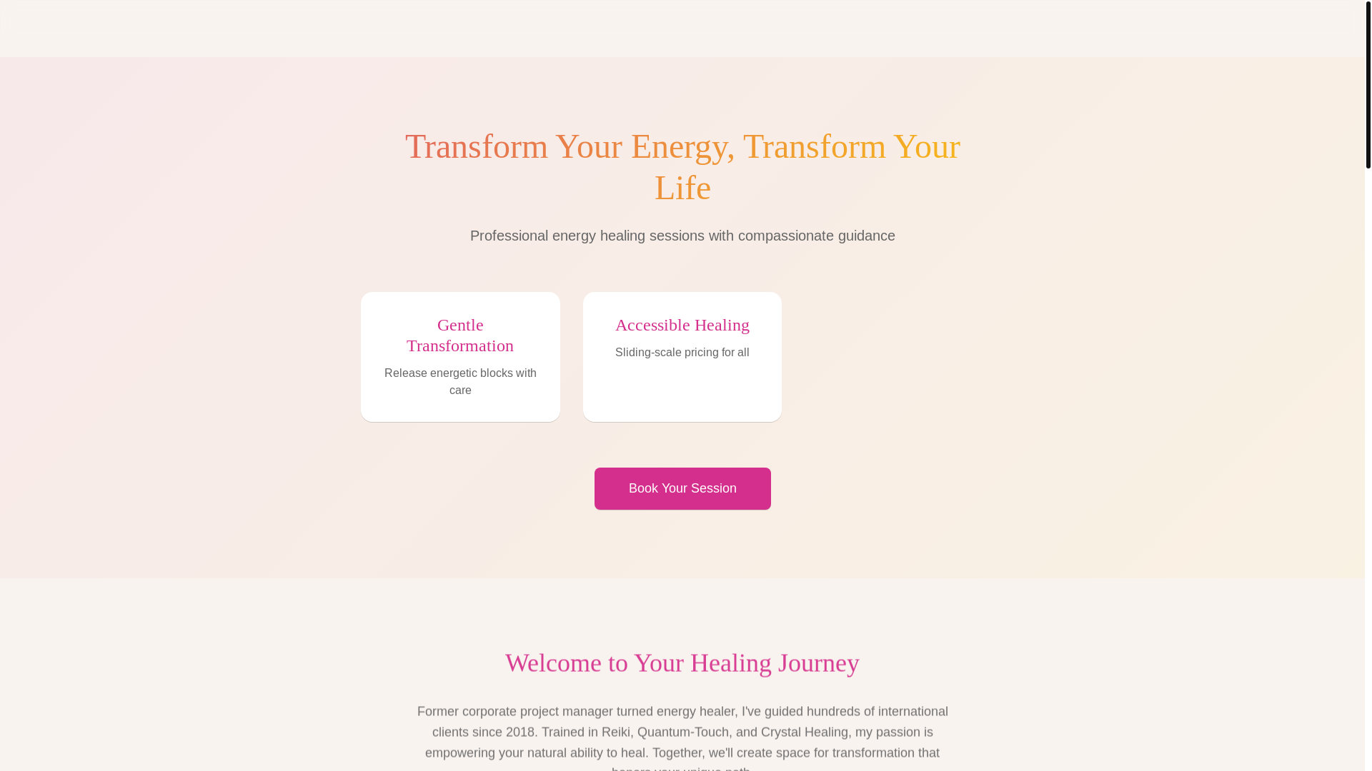 website screenshot of https://justineneo.co.uk/