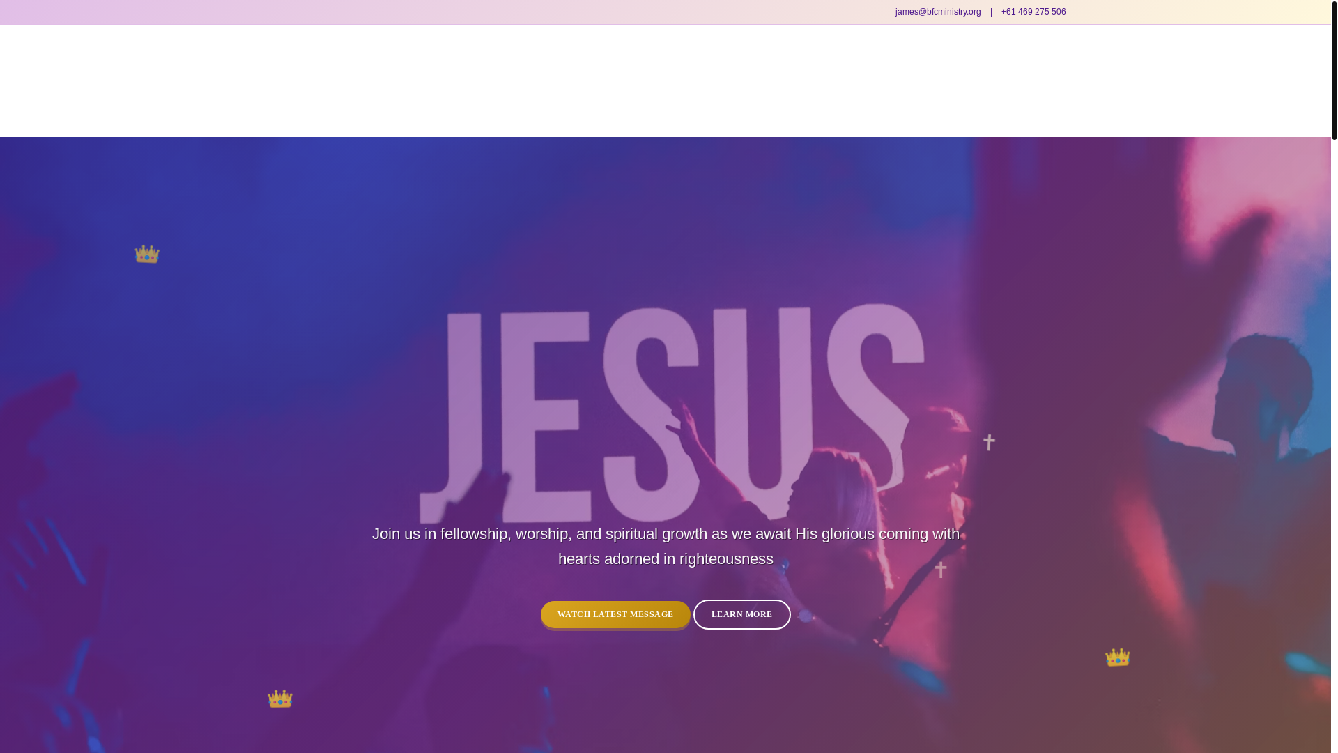 website screenshot of https://brideforchrist.pages.dev/