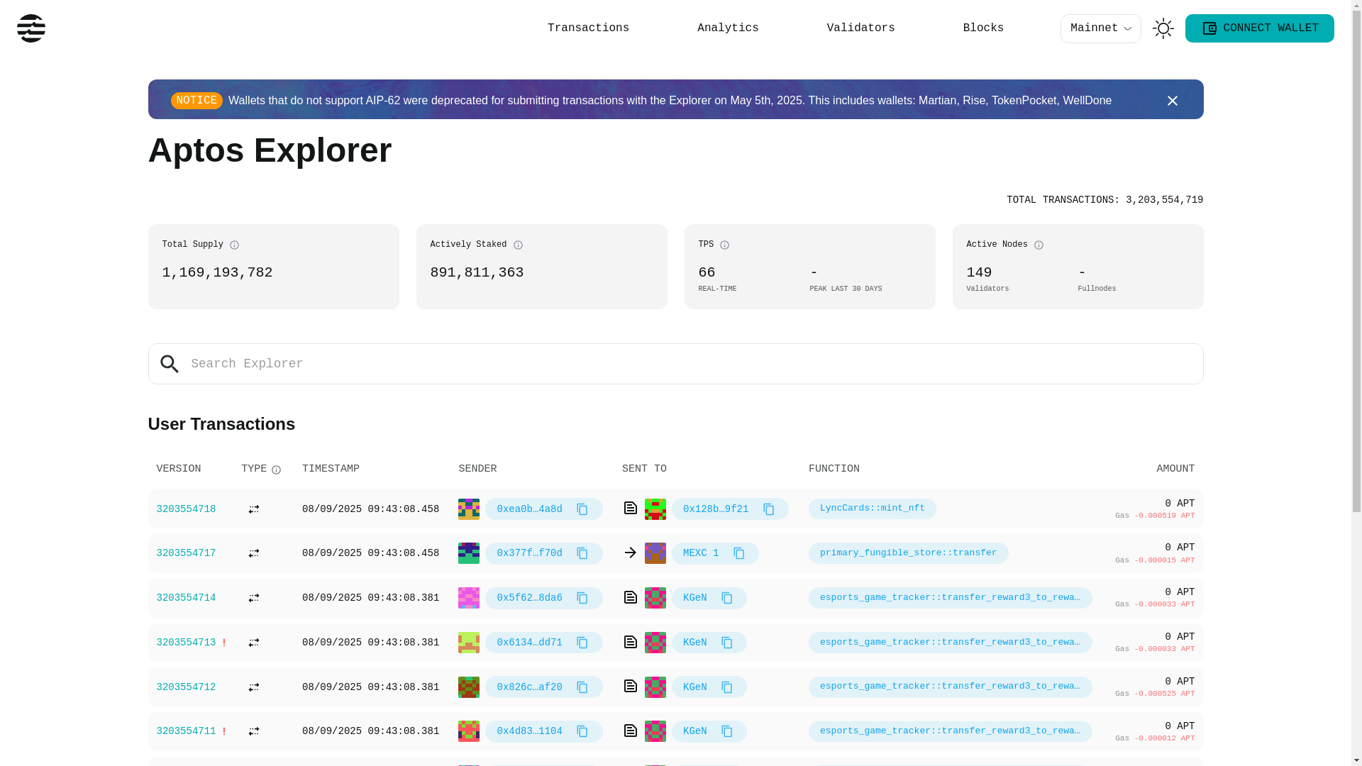 website screenshot of https://neony-explorer.pages.dev/