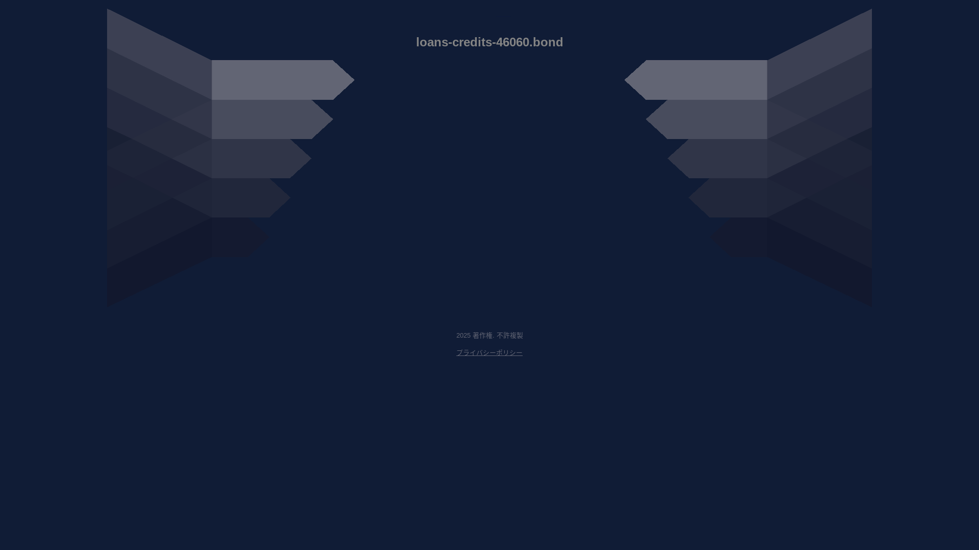 website screenshot of https://loans-credits-46060.bond/