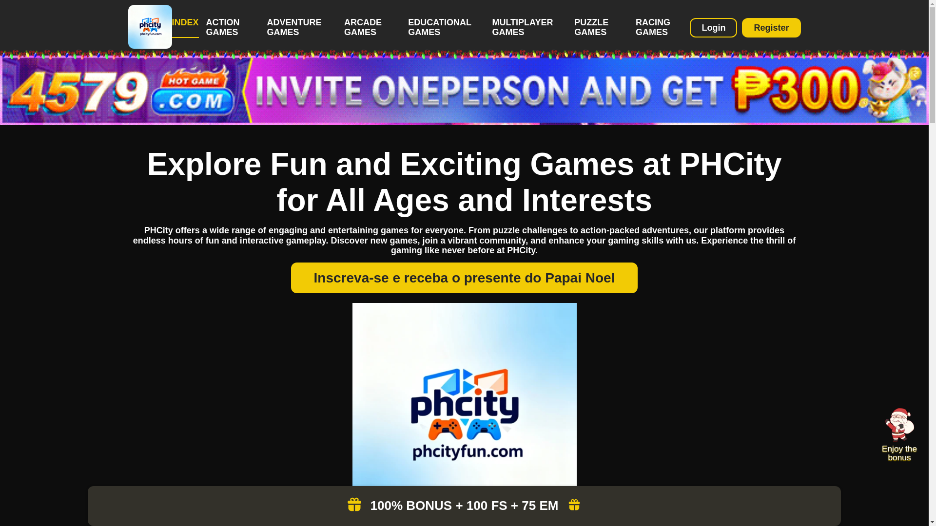 website screenshot of https://phcityfun.com/