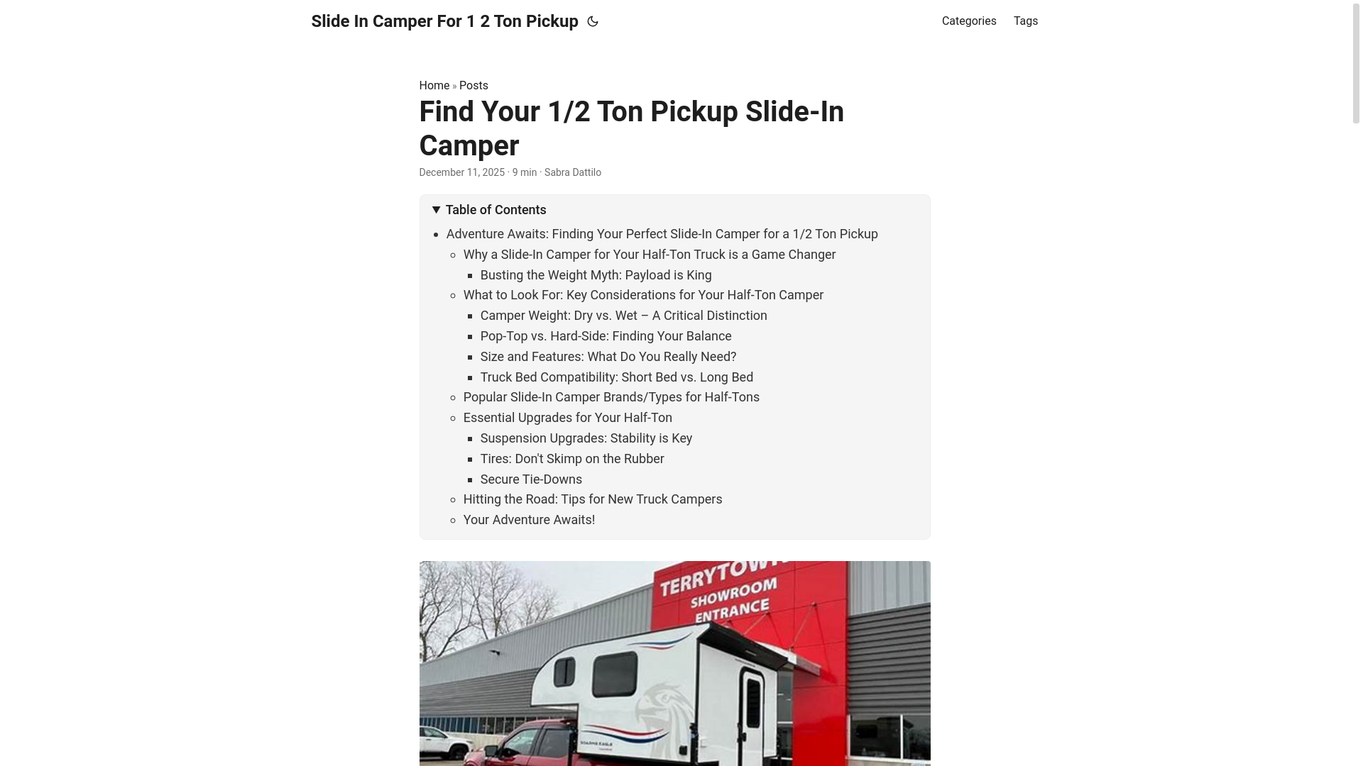 website screenshot of https://slideincamperfor12tonpickup3.pages.dev/