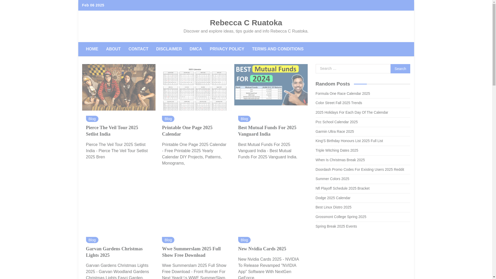 website screenshot of https://rebeccacruatoka.pages.dev/