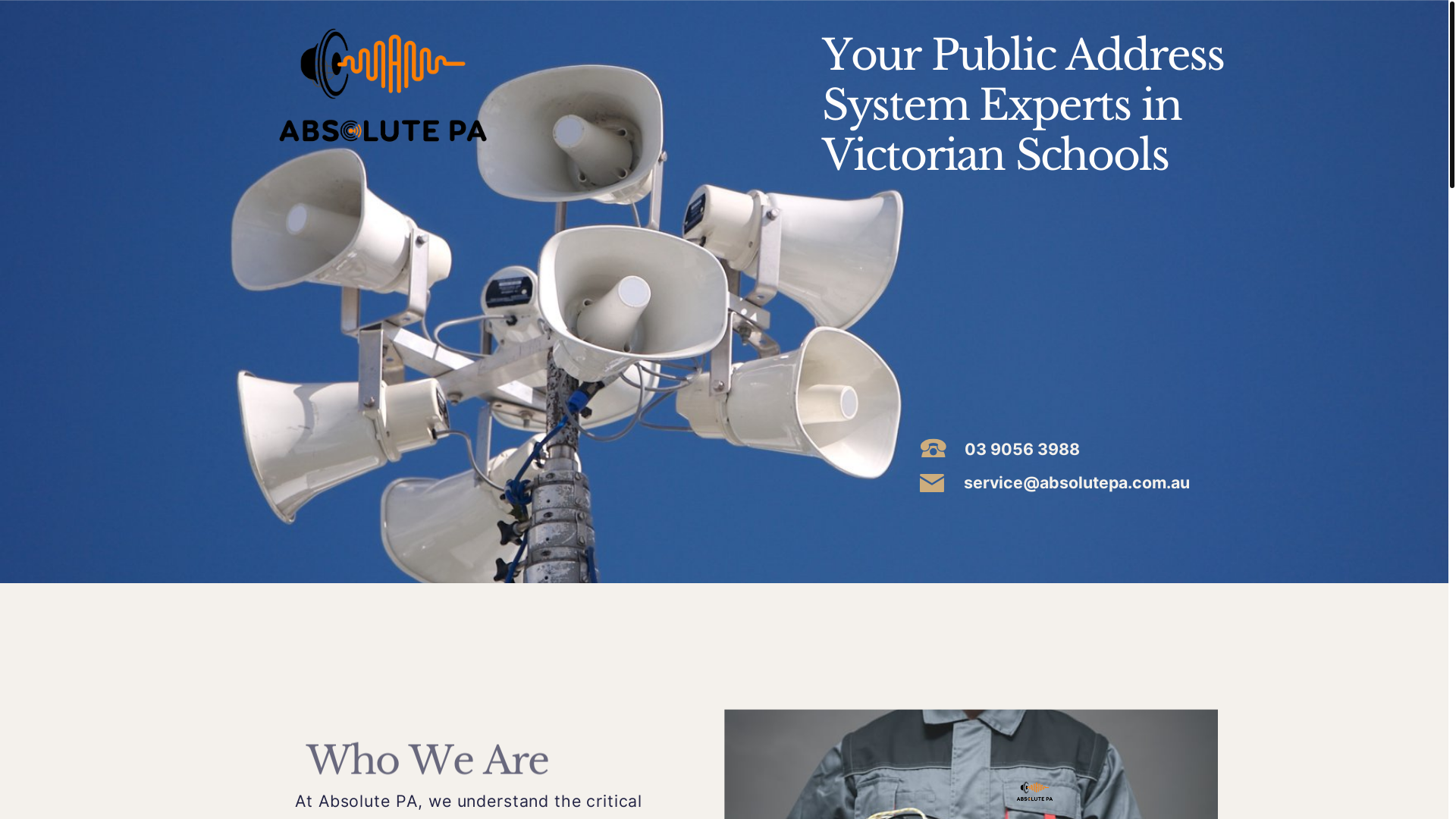 website screenshot of https://absolutepa.online/