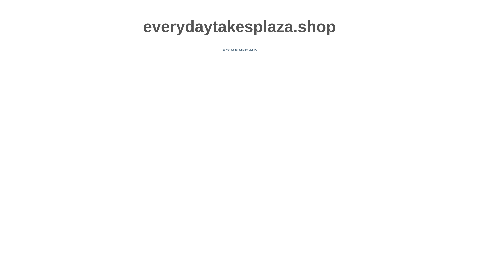 website screenshot of https://everydaytakesplaza.shop/