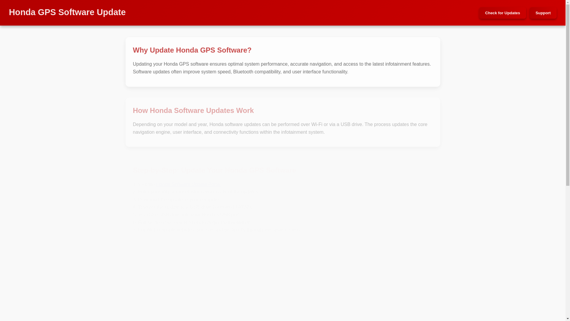 website screenshot of https://hondasoftwereupdate.pages.dev/