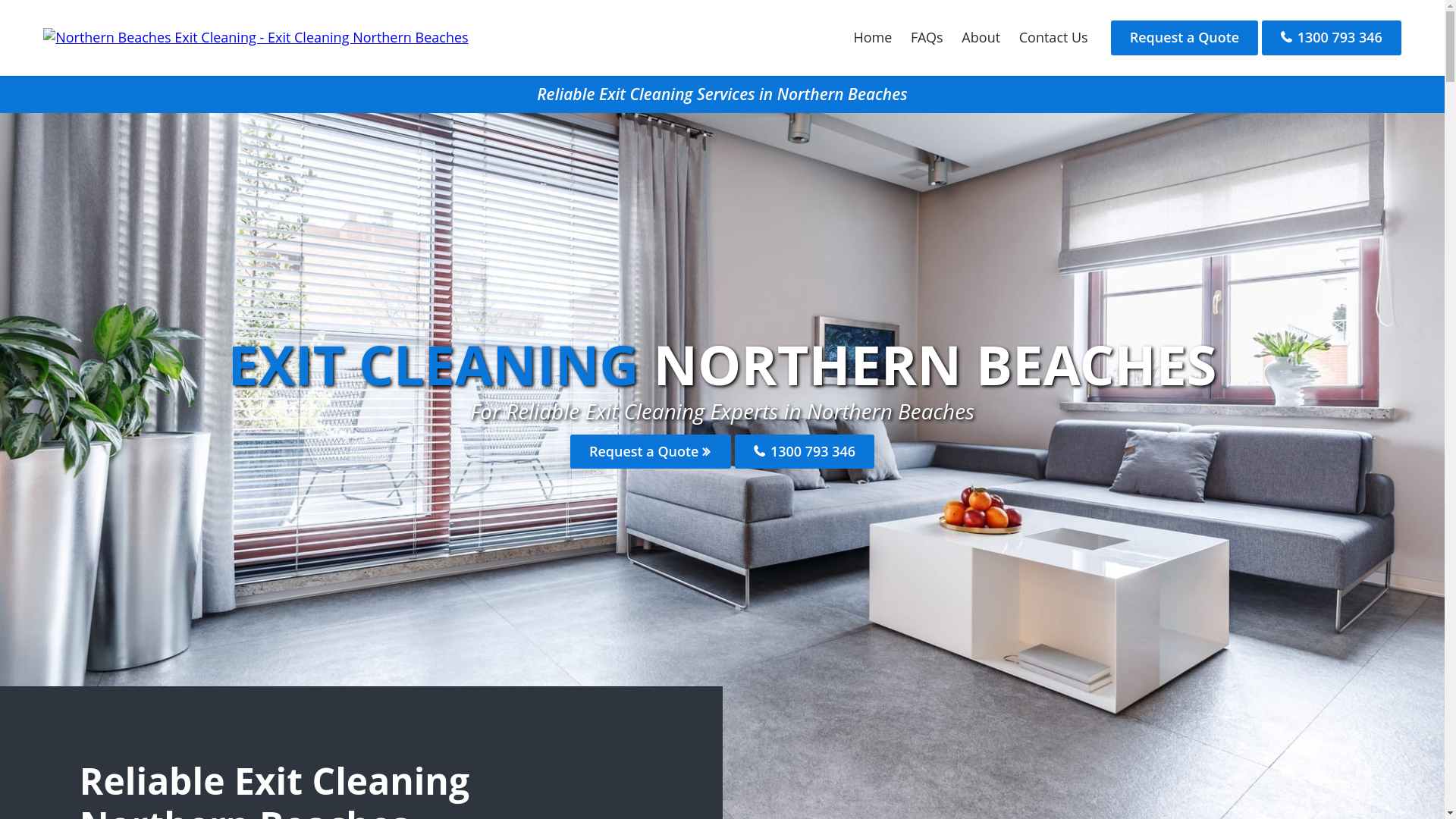 website screenshot of https://northernbeachesexitcleaning-com-au.pages.dev/
