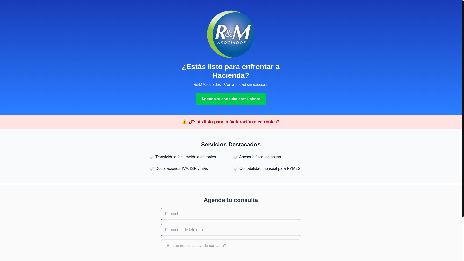 website screenshot of https://unasistentesv.com/