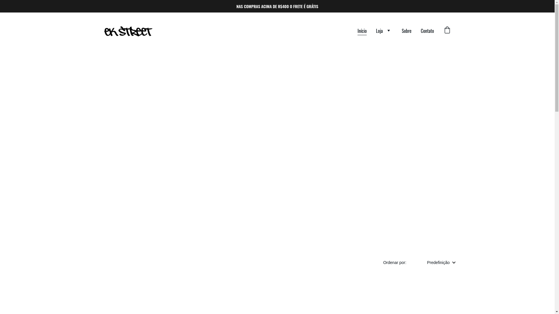 website screenshot of https://ekstreet.shop/