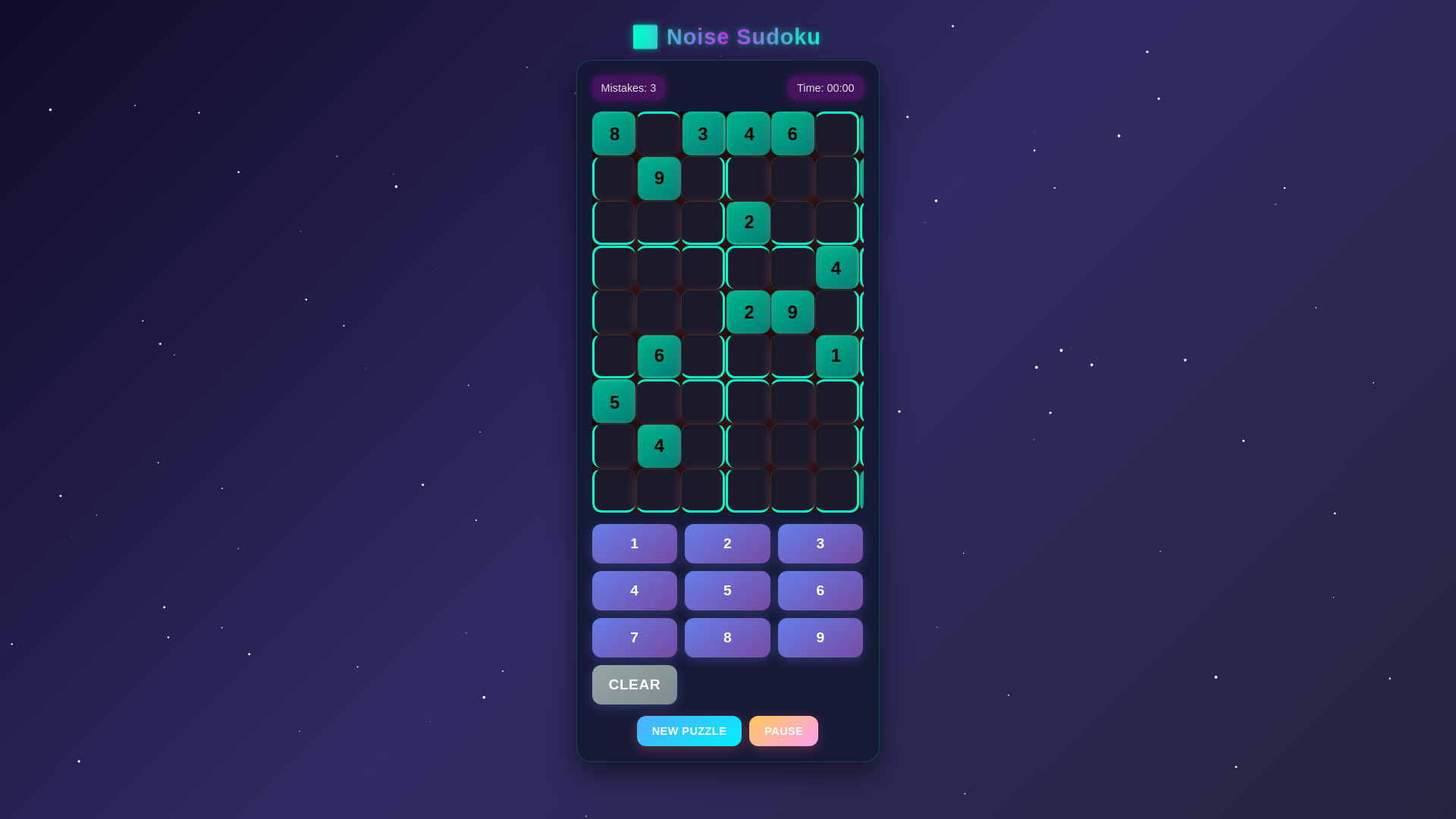 website screenshot of https://disappearing-sudoku.pages.dev/