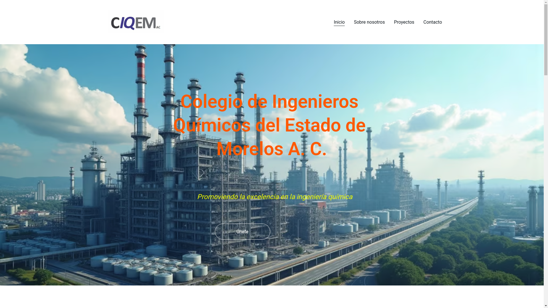 website screenshot of https://ciqem.org/