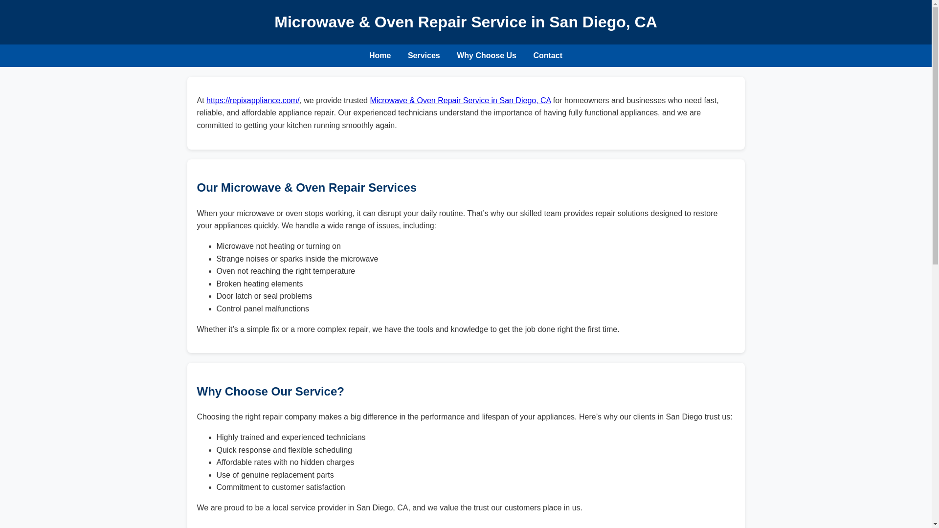 website screenshot of https://microwave-oven-repair-san-diego-ca.pages.dev/