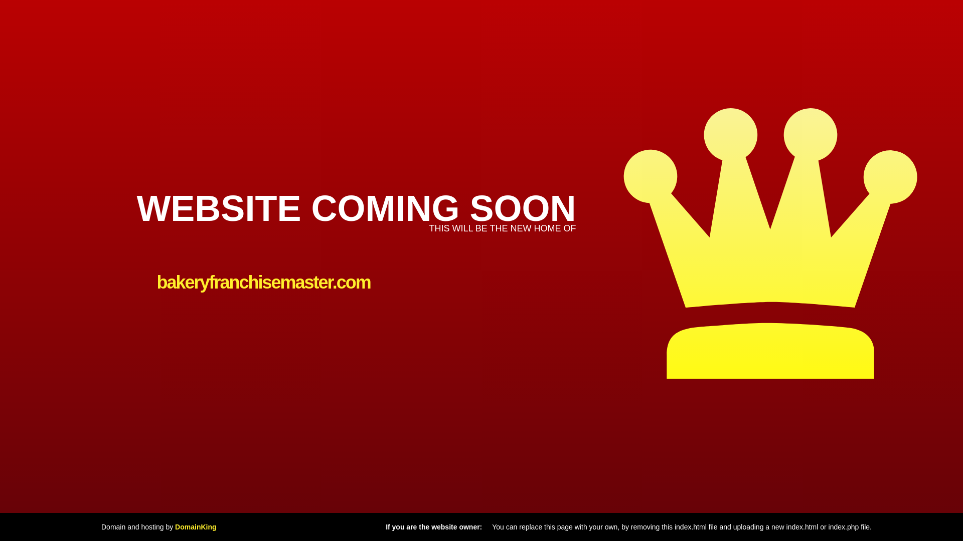 website screenshot of https://bakeryfranchisemaster.com/