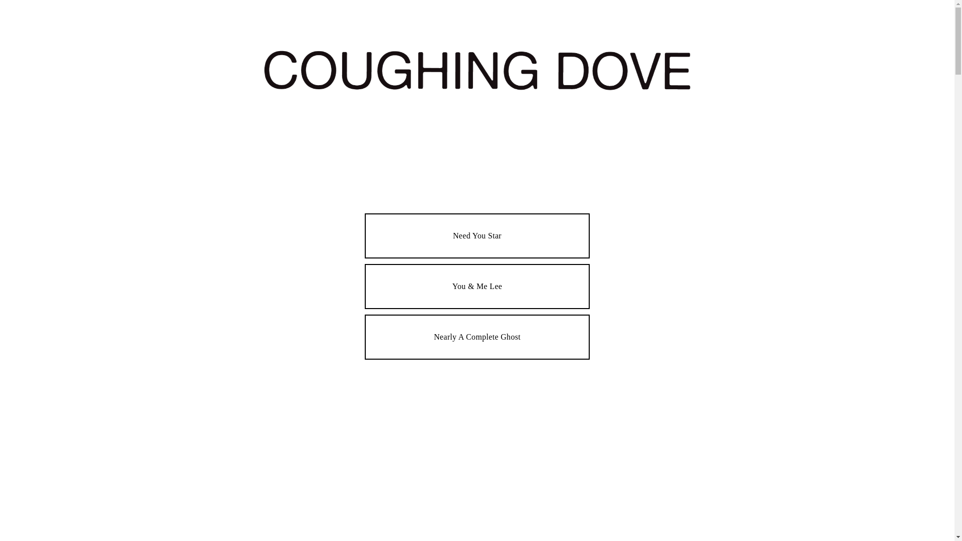 website screenshot of https://coughingdove.com/
