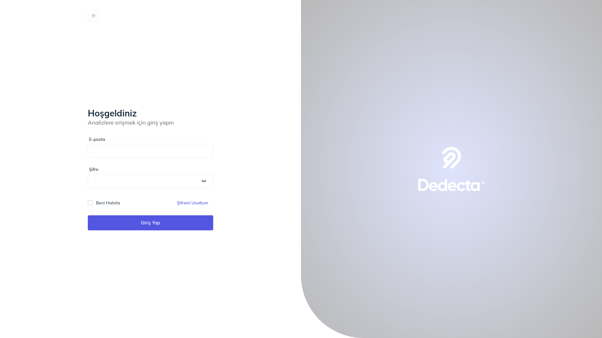 website screenshot of https://dedecta-panel.pages.dev/