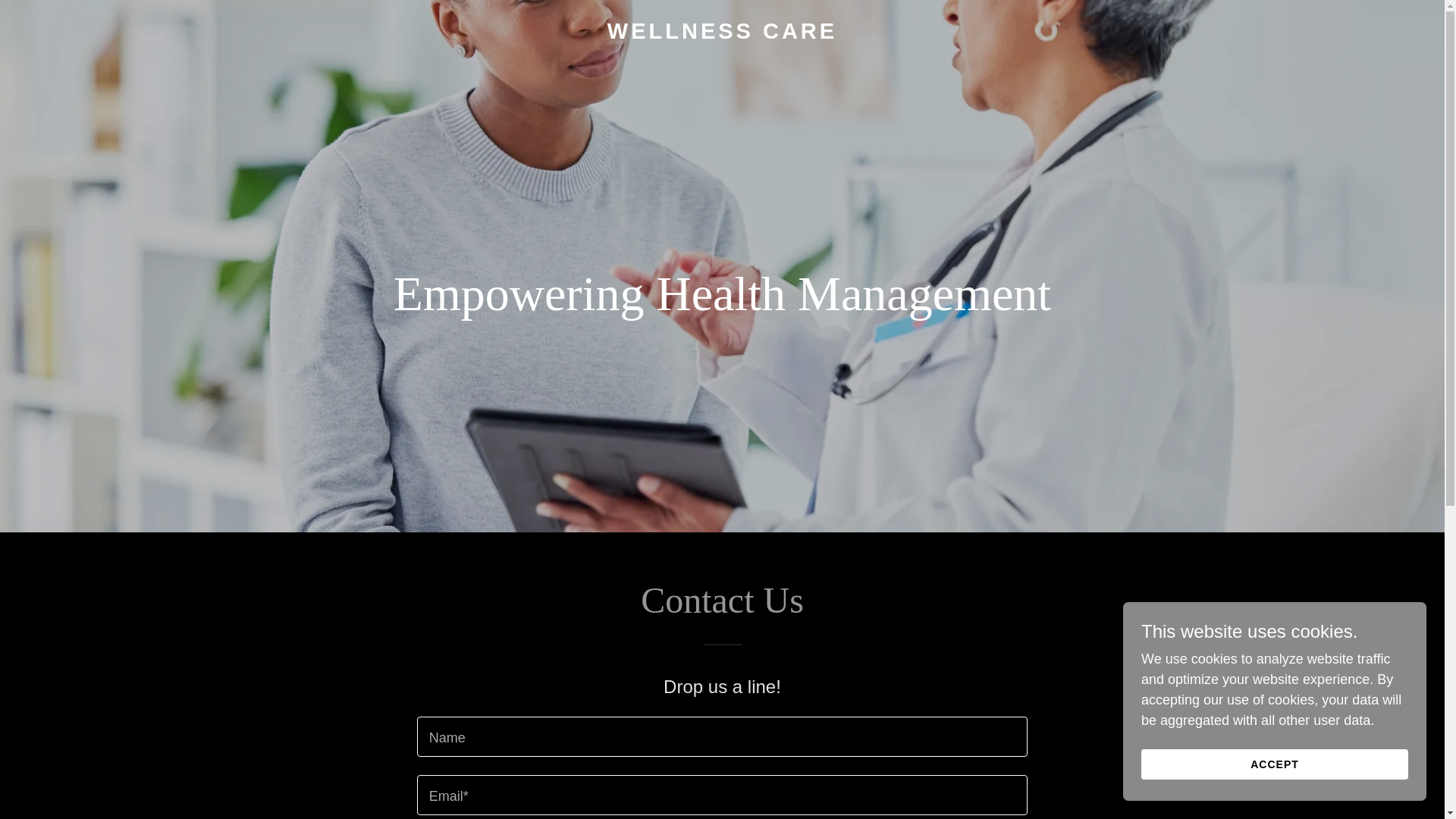 website screenshot of https://wellness1care.com/