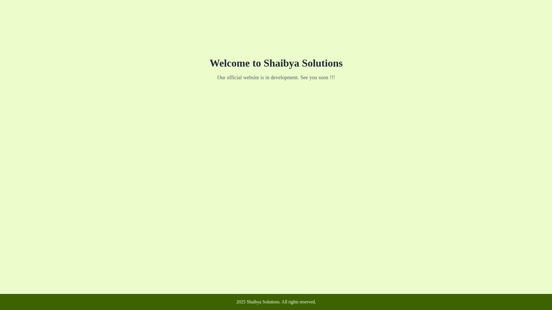 website screenshot of https://shaibya-solutions.pages.dev/