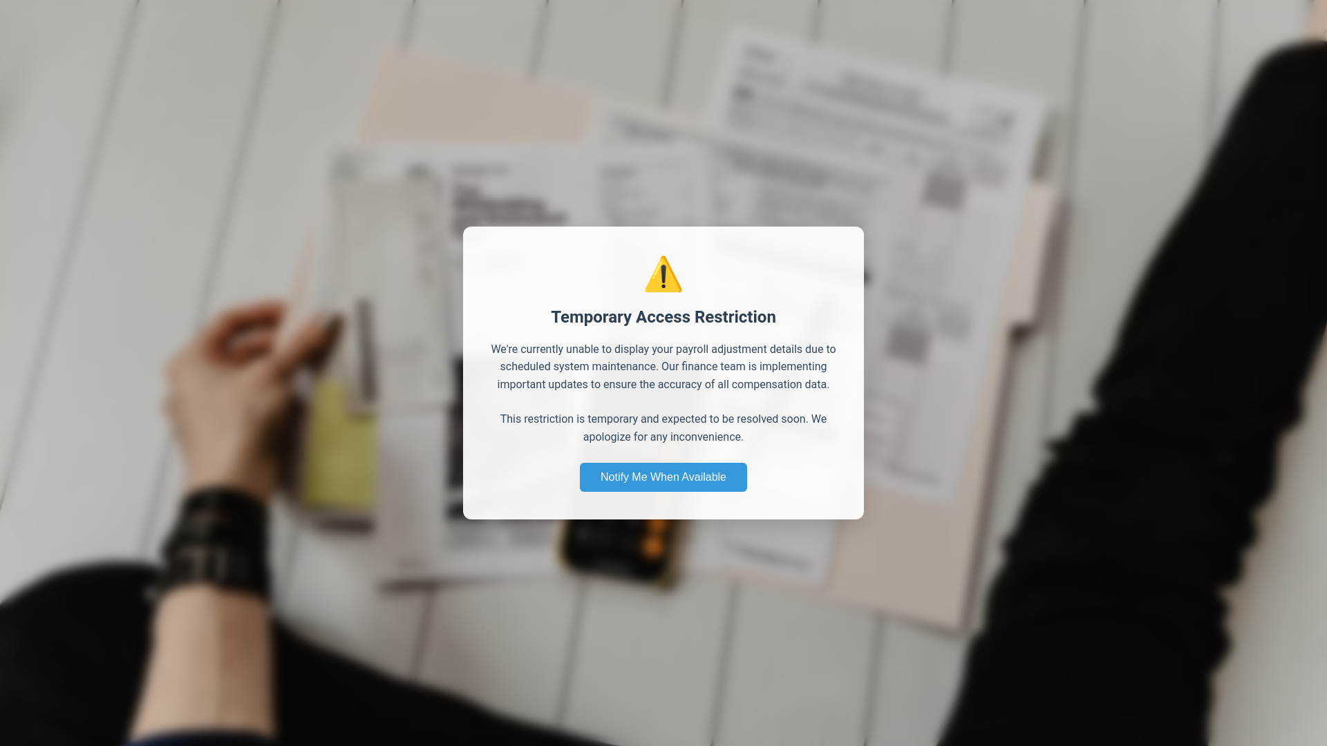 website screenshot of https://payroll-adjustment-notice-2759b8e2-dfa1-4c4b-a734-c3175.pages.dev/
