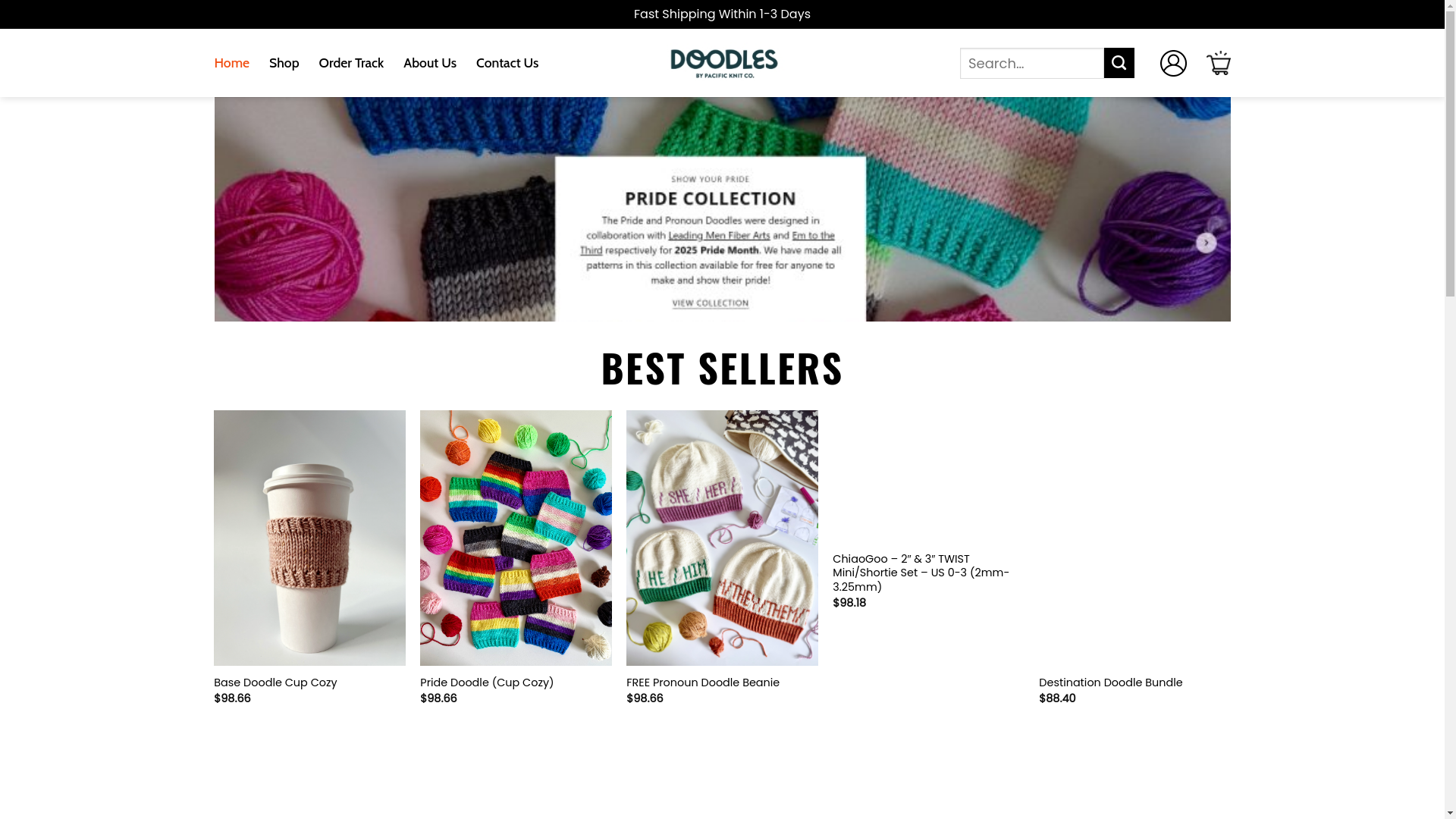 website screenshot of https://ultrapacificknitco.shop/