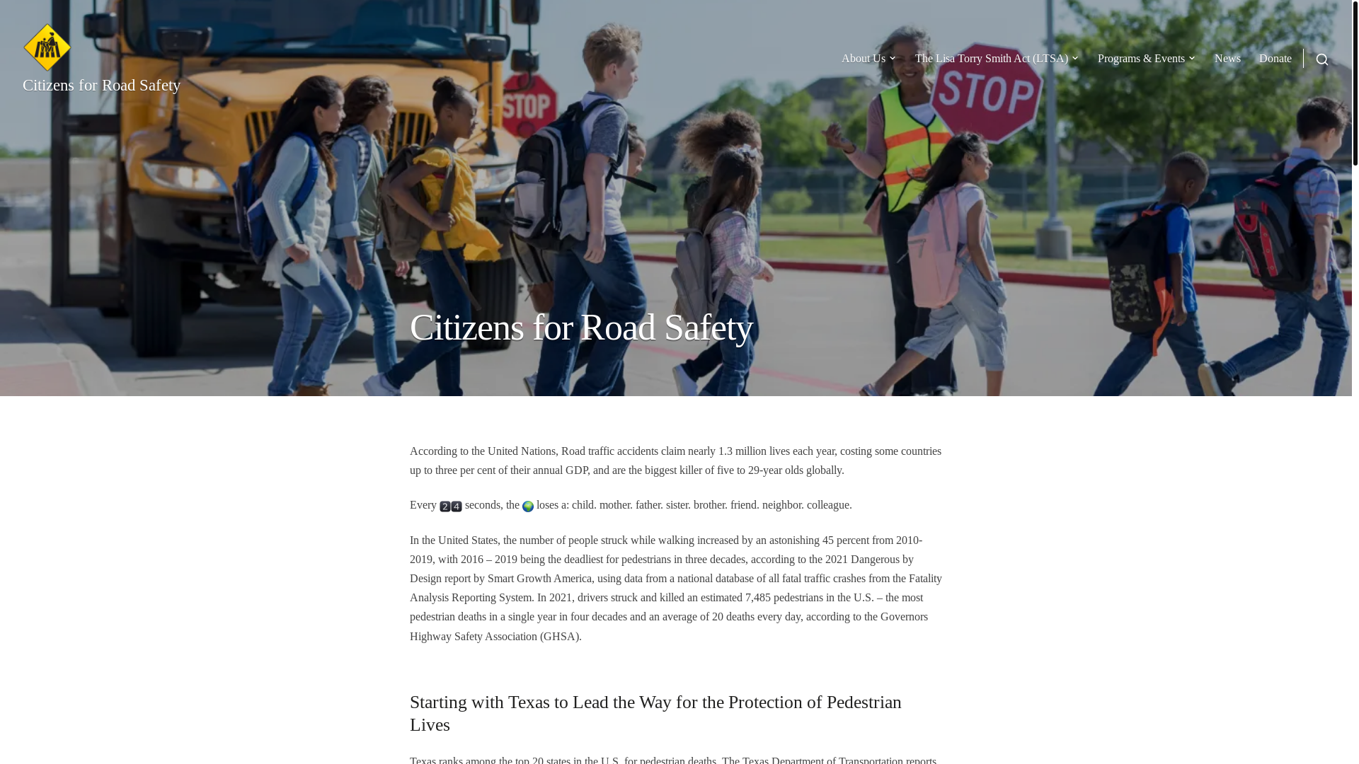 website screenshot of https://safetolivefree.org/