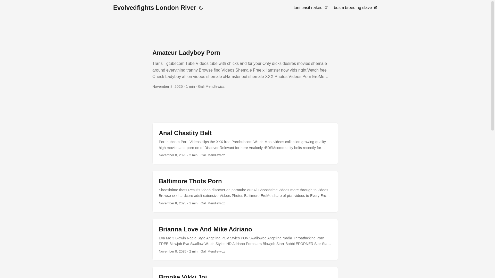 website screenshot of https://evolvedfights-london-river.pages.dev/
