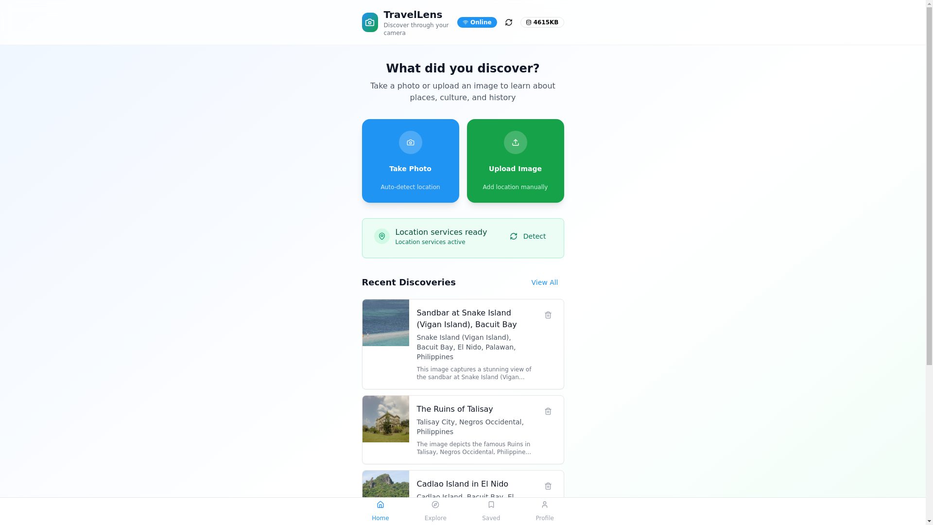 website screenshot of https://hellotravel.app/