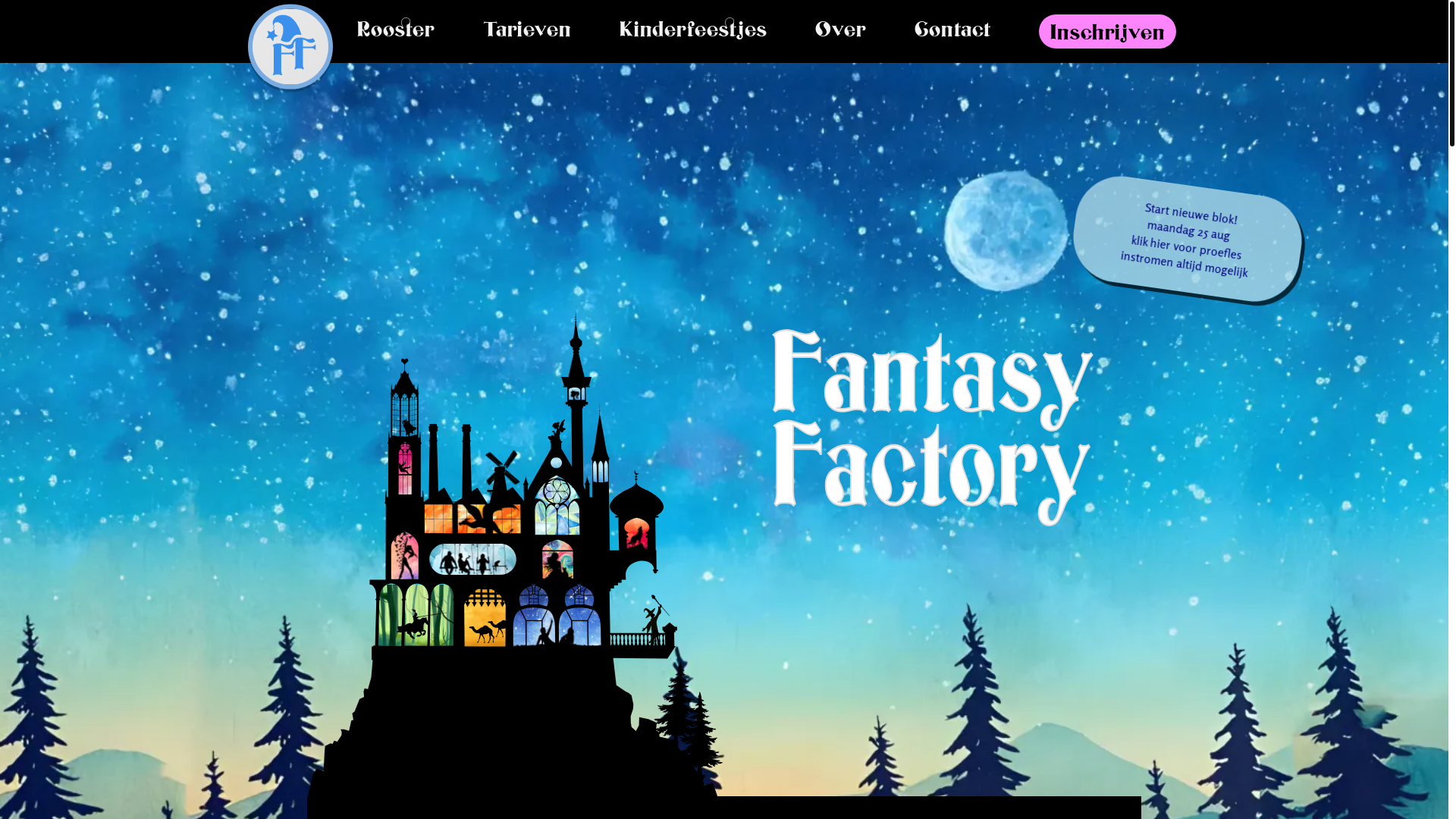 website screenshot of https://fantasyfactory.pages.dev/