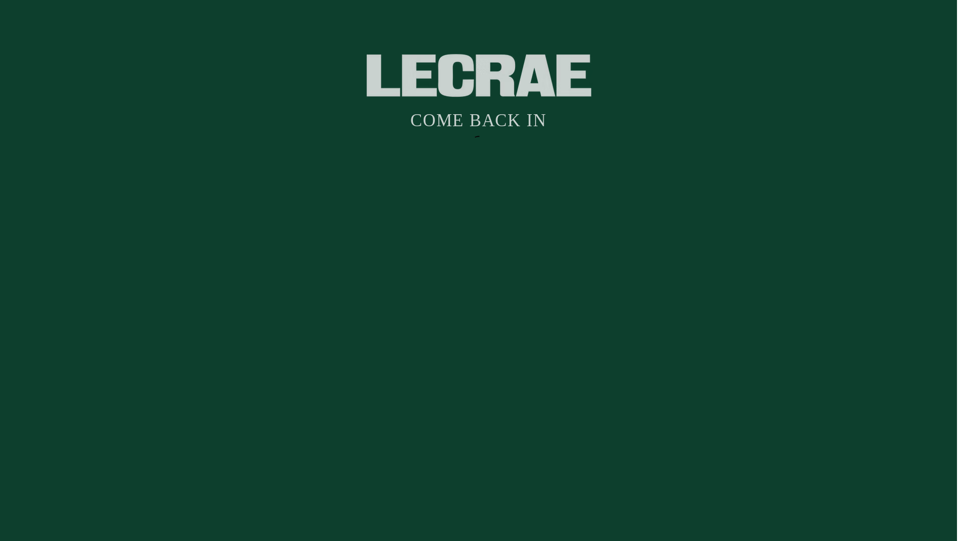 website screenshot of https://lecrae-reconstruction.com/