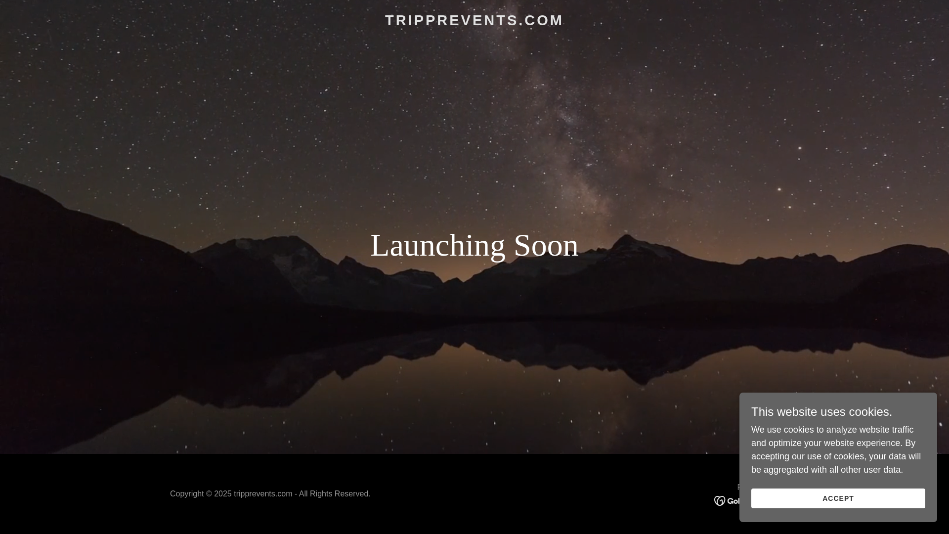 website screenshot of https://tripprevents.com/
