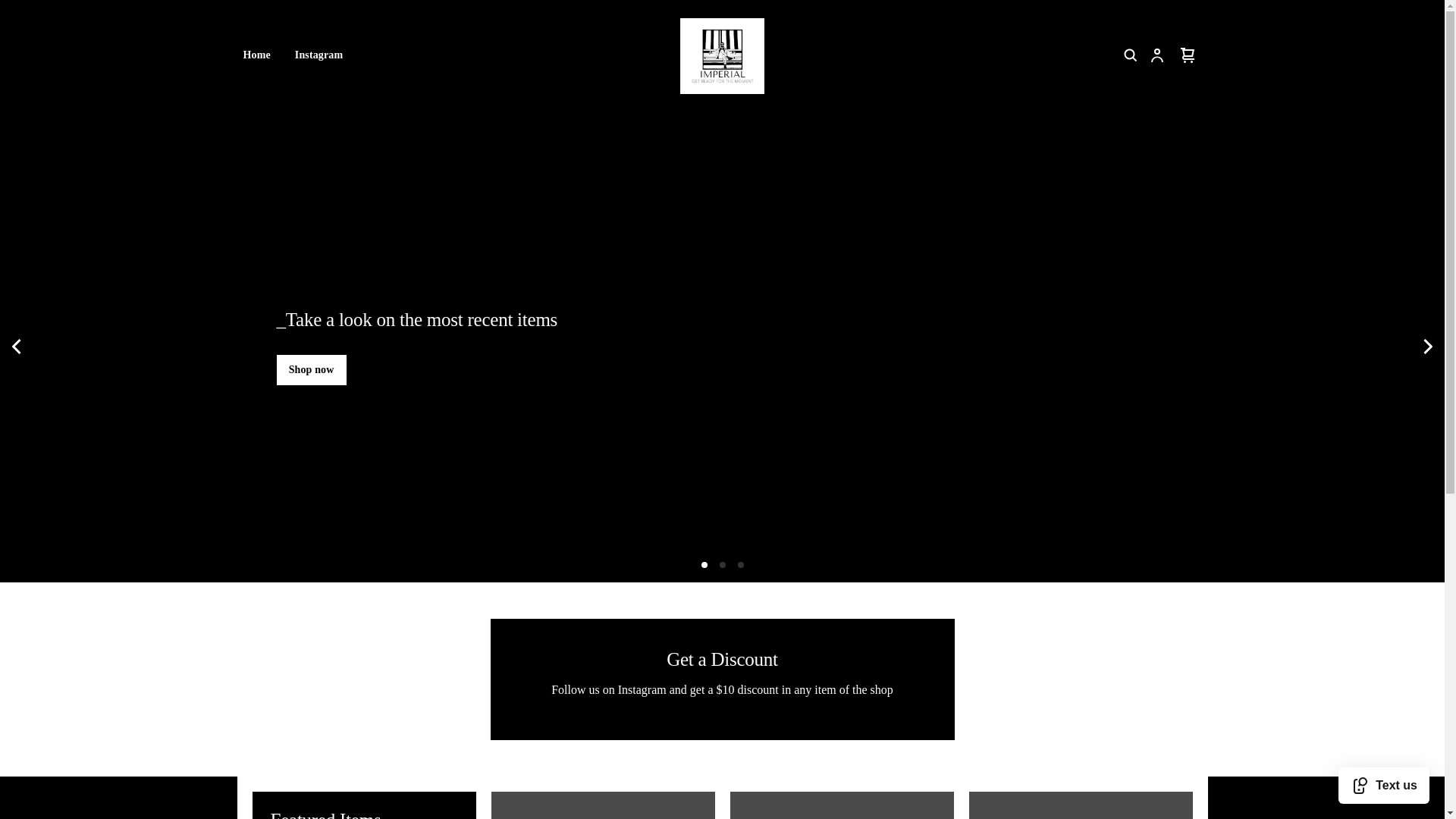 website screenshot of https://imperialprices.com/