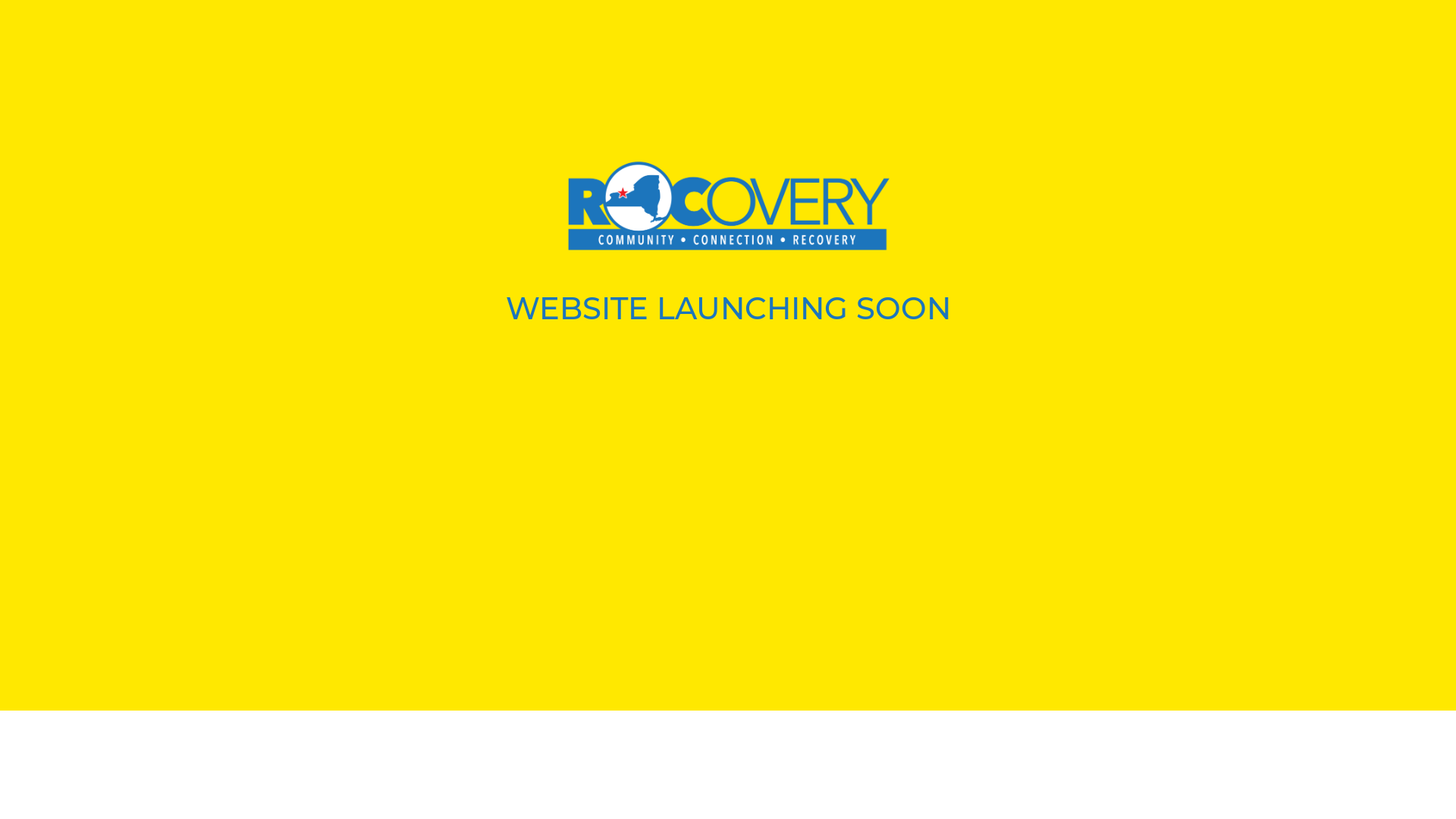 website screenshot of https://rocoveryny.com/