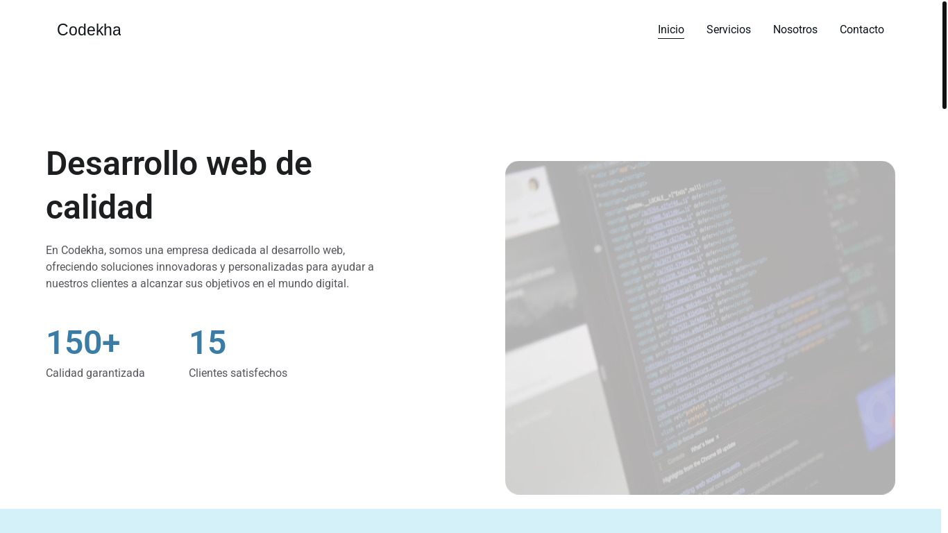 website screenshot of https://codekha.com/