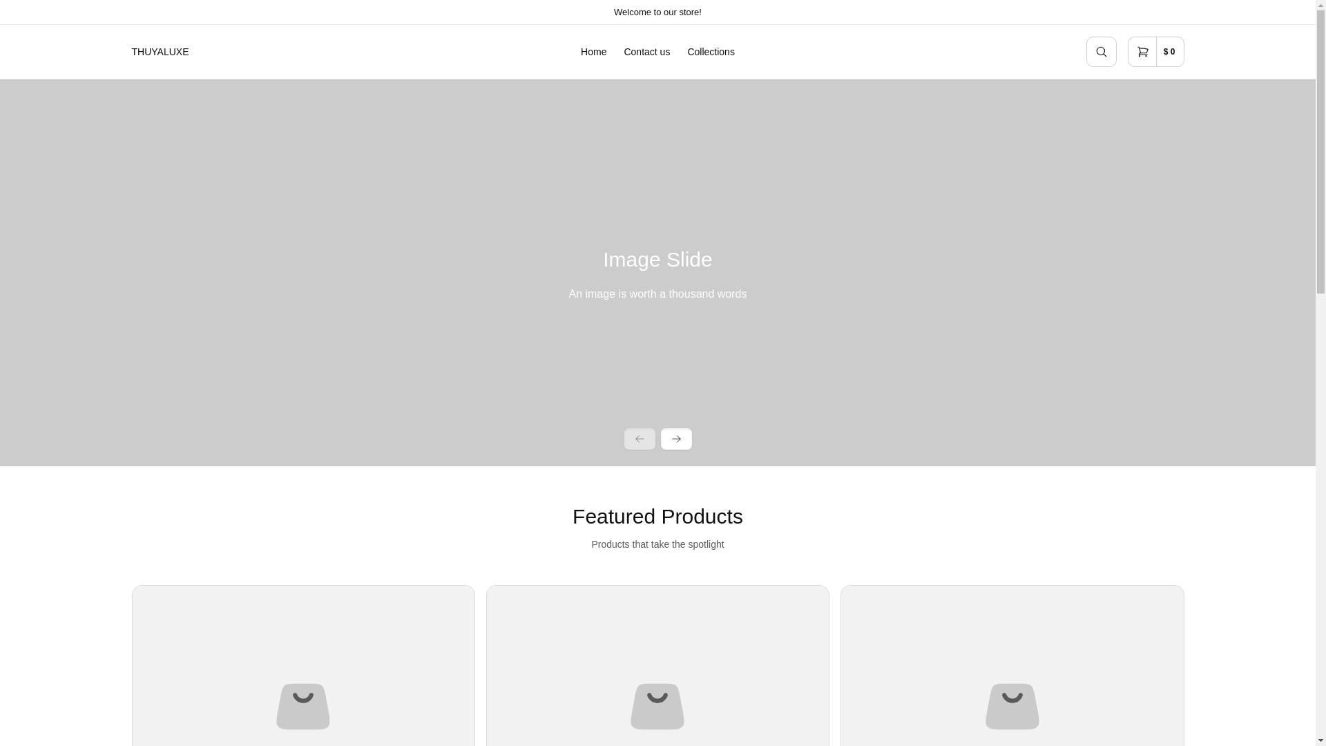 website screenshot of https://thuyaluxe.com/