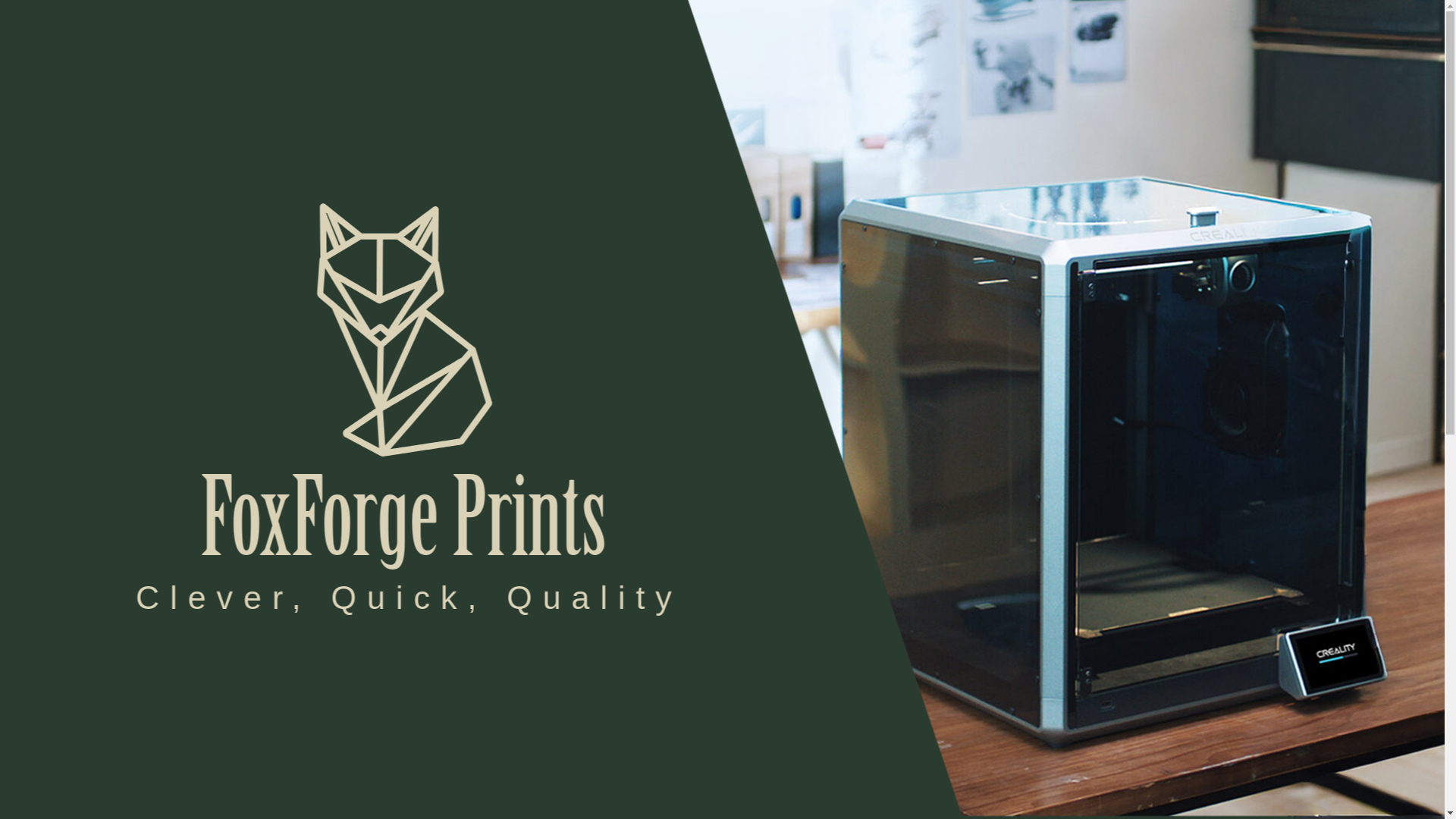 website screenshot of https://foxforgeprints.com/