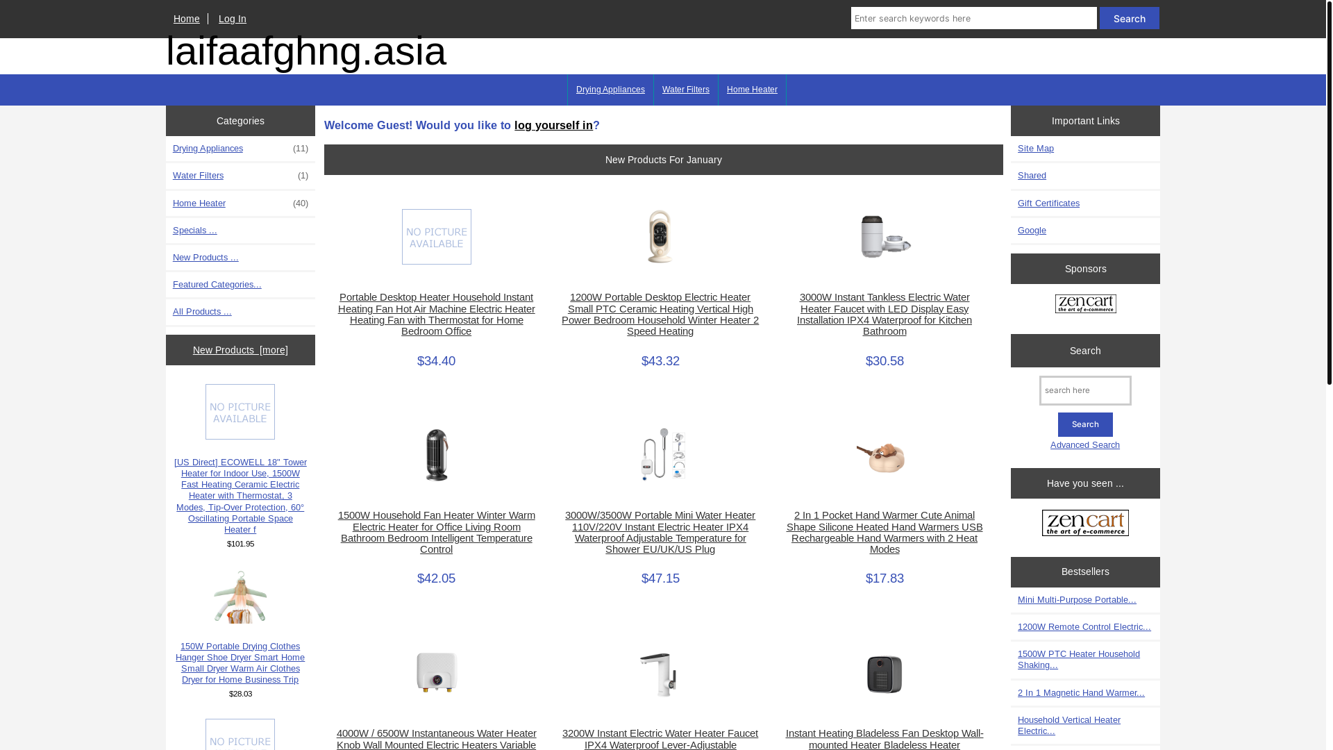 website screenshot of https://laifaafghng.asia/