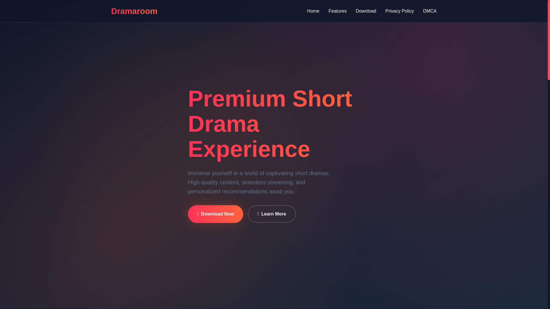 website screenshot of https://dramaroom.pages.dev/