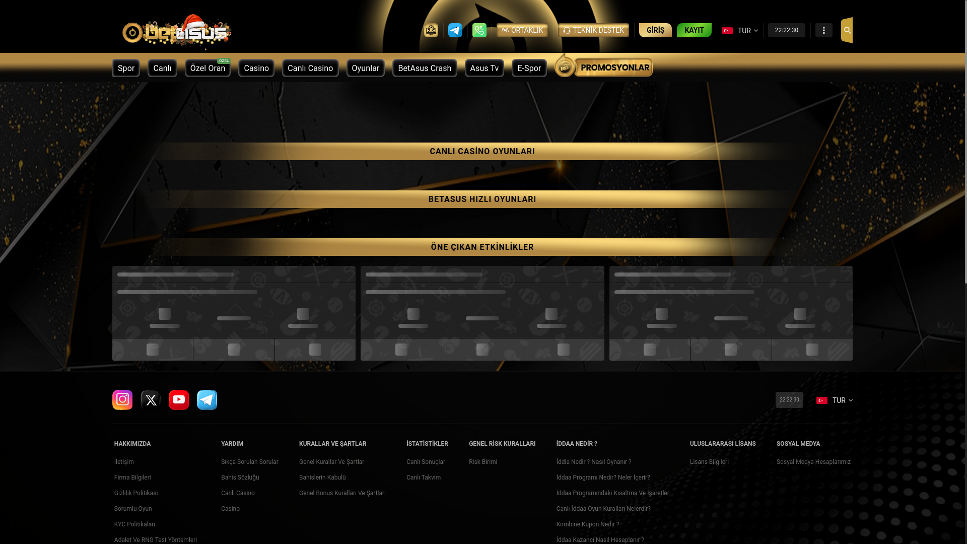 website screenshot of https://betasuss1085.com/