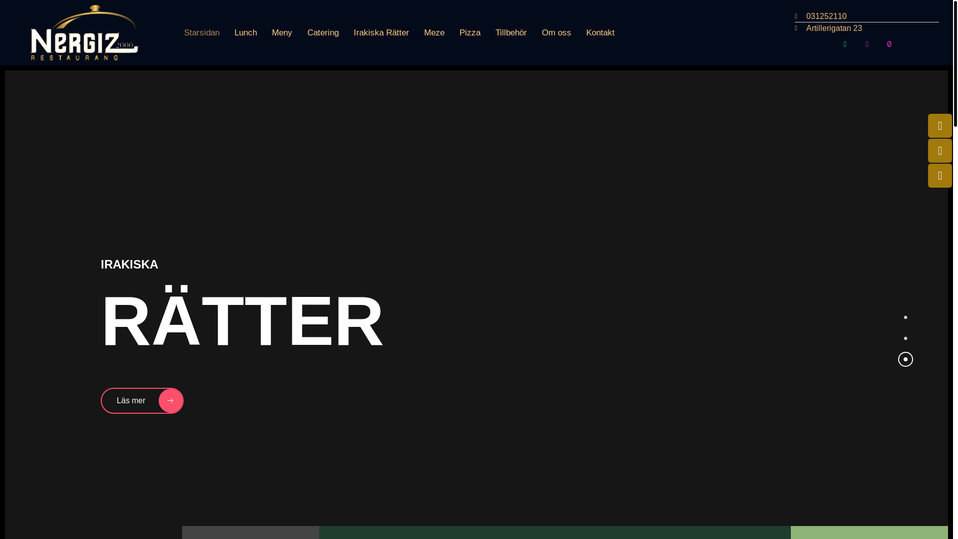website screenshot of https://nargizrestaurang.pages.dev/