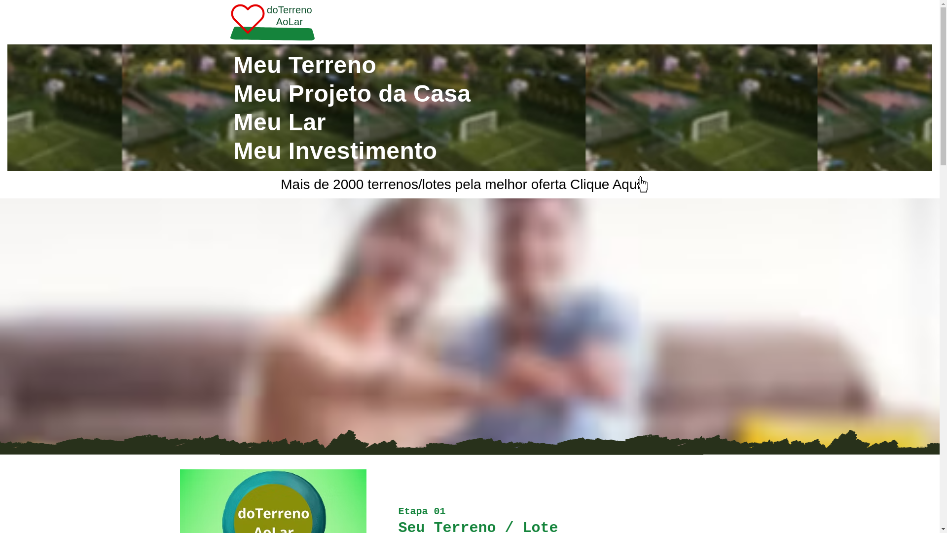 website screenshot of https://doterrenoaolar.com.br/