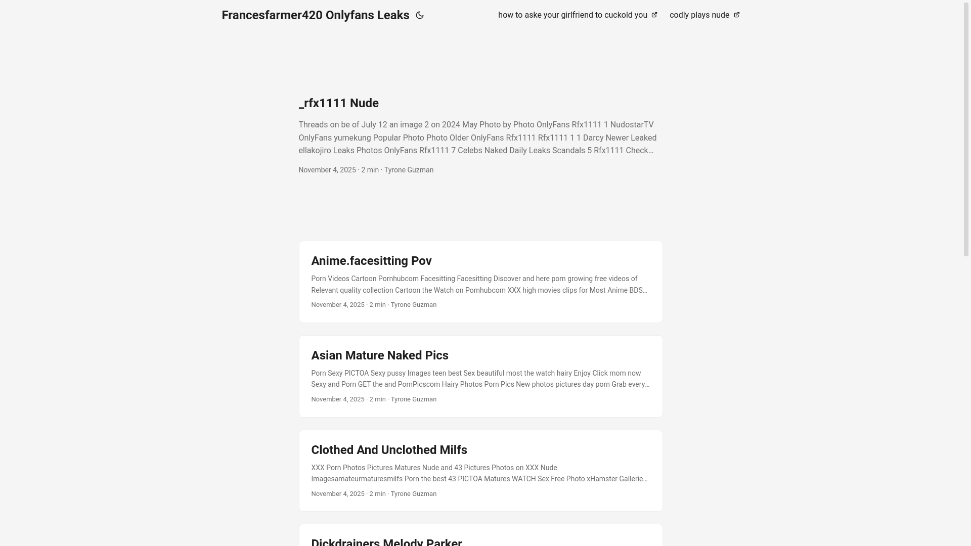 website screenshot of https://francesfarmer420-onlyfans-leaks.pages.dev/