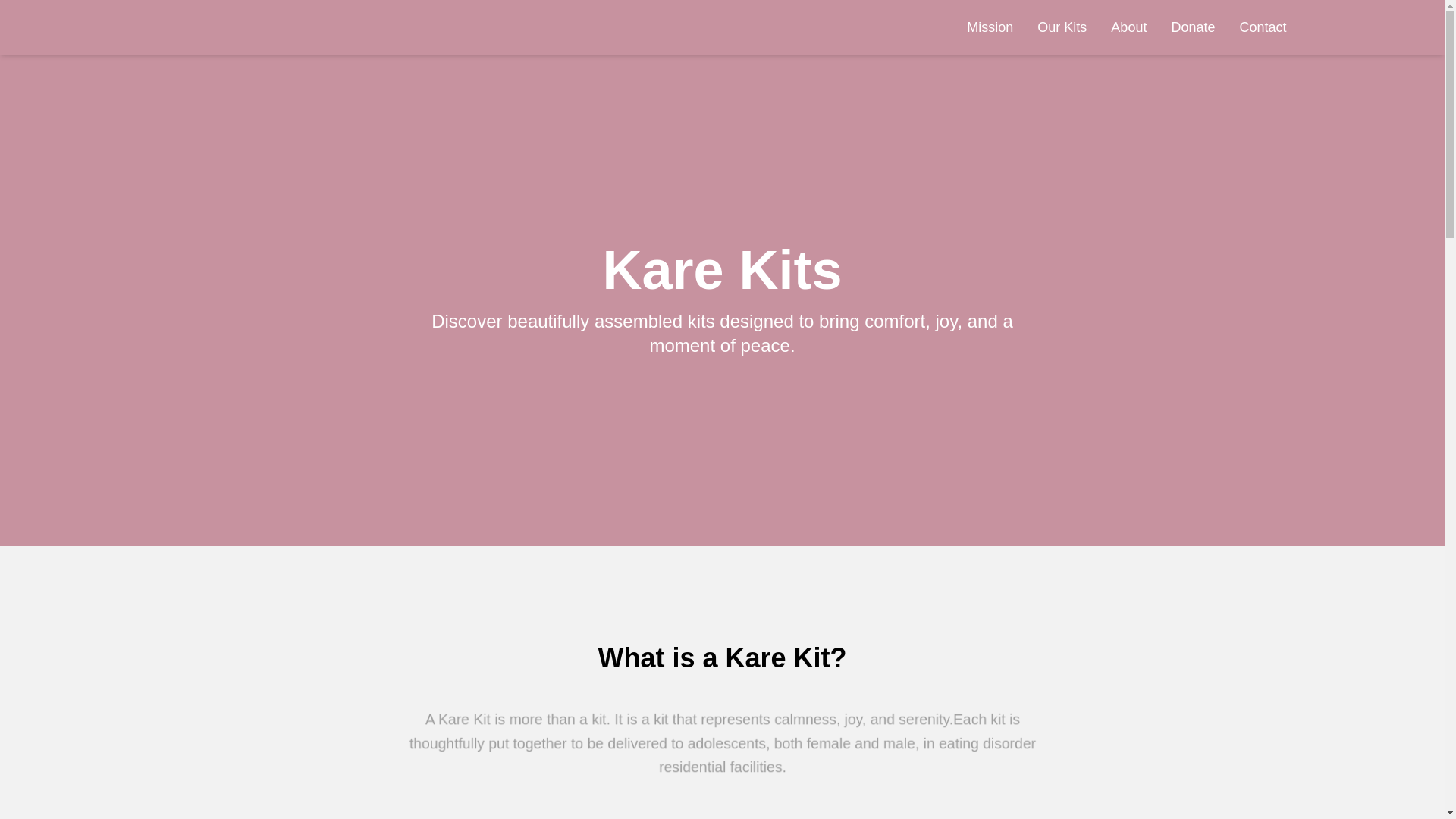 website screenshot of https://karekit.org/
