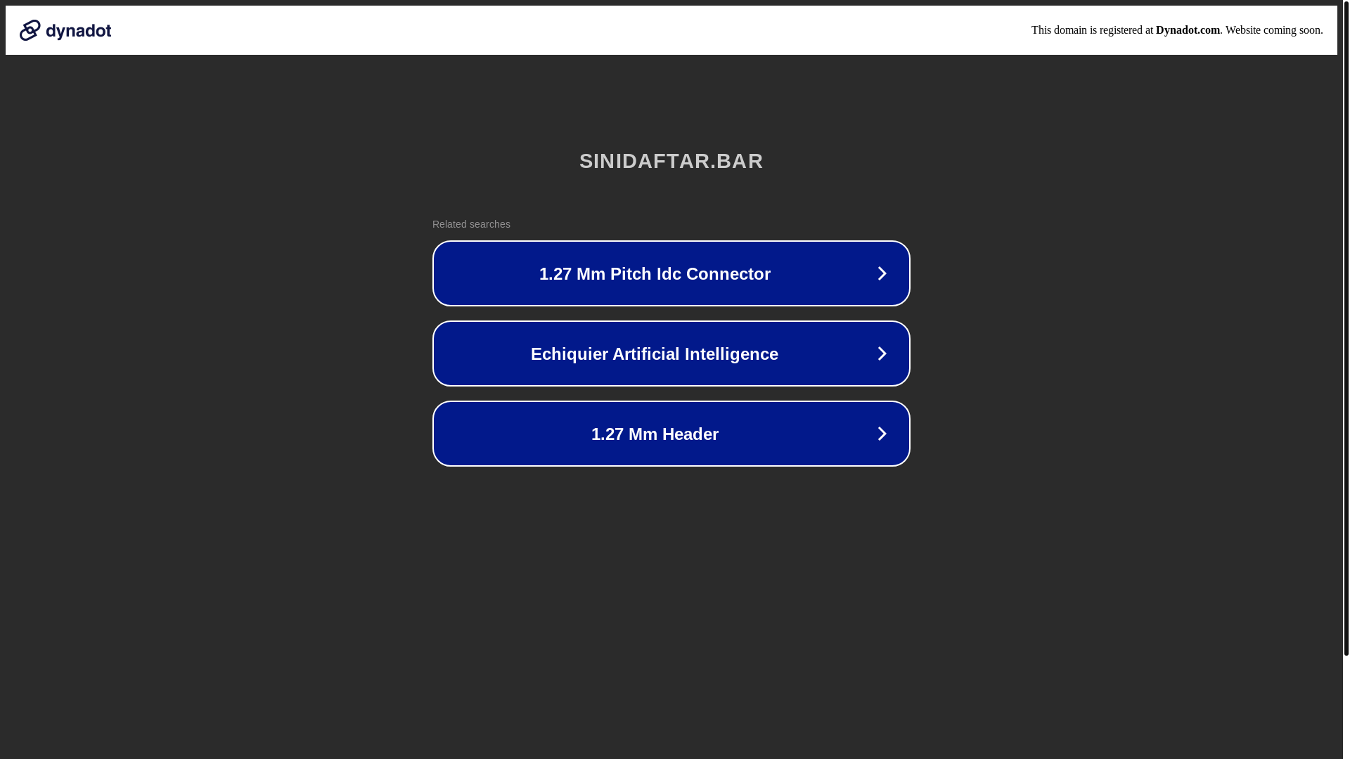 website screenshot of https://sinidaftar.bar/